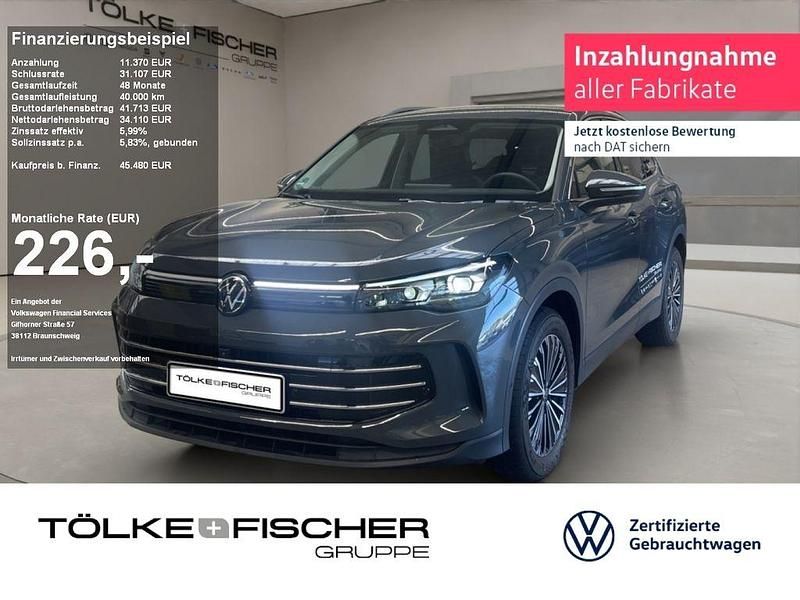 Grau Gebraucht 2025 VW Tiguan Elegance SUV | 45.480 € (Teuer) - Bild 1/4