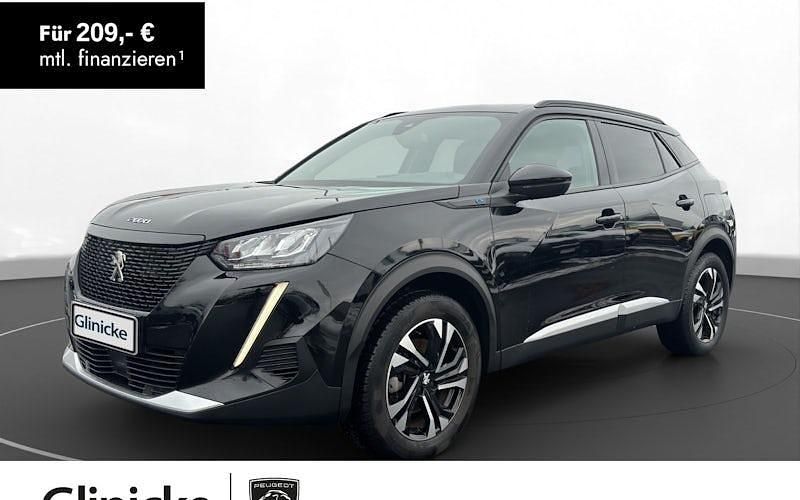 Gebraucht Peugeot e-2008 Allure 100 kW (136 PS) 2023 Schwarz SUV