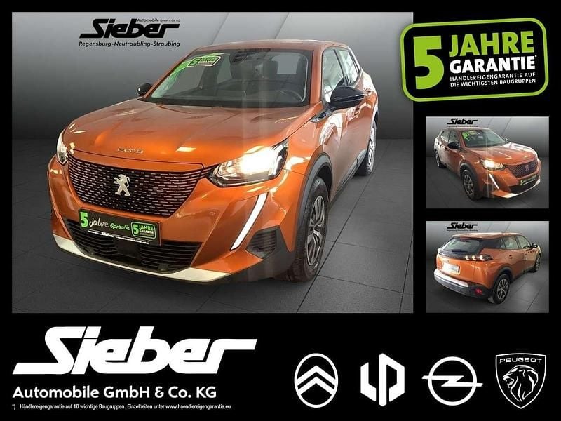 Orange fusion Gebraucht 2022 Peugeot e-2008 Active SUV | 15.490 € (Superpreis) - Bild 1/4