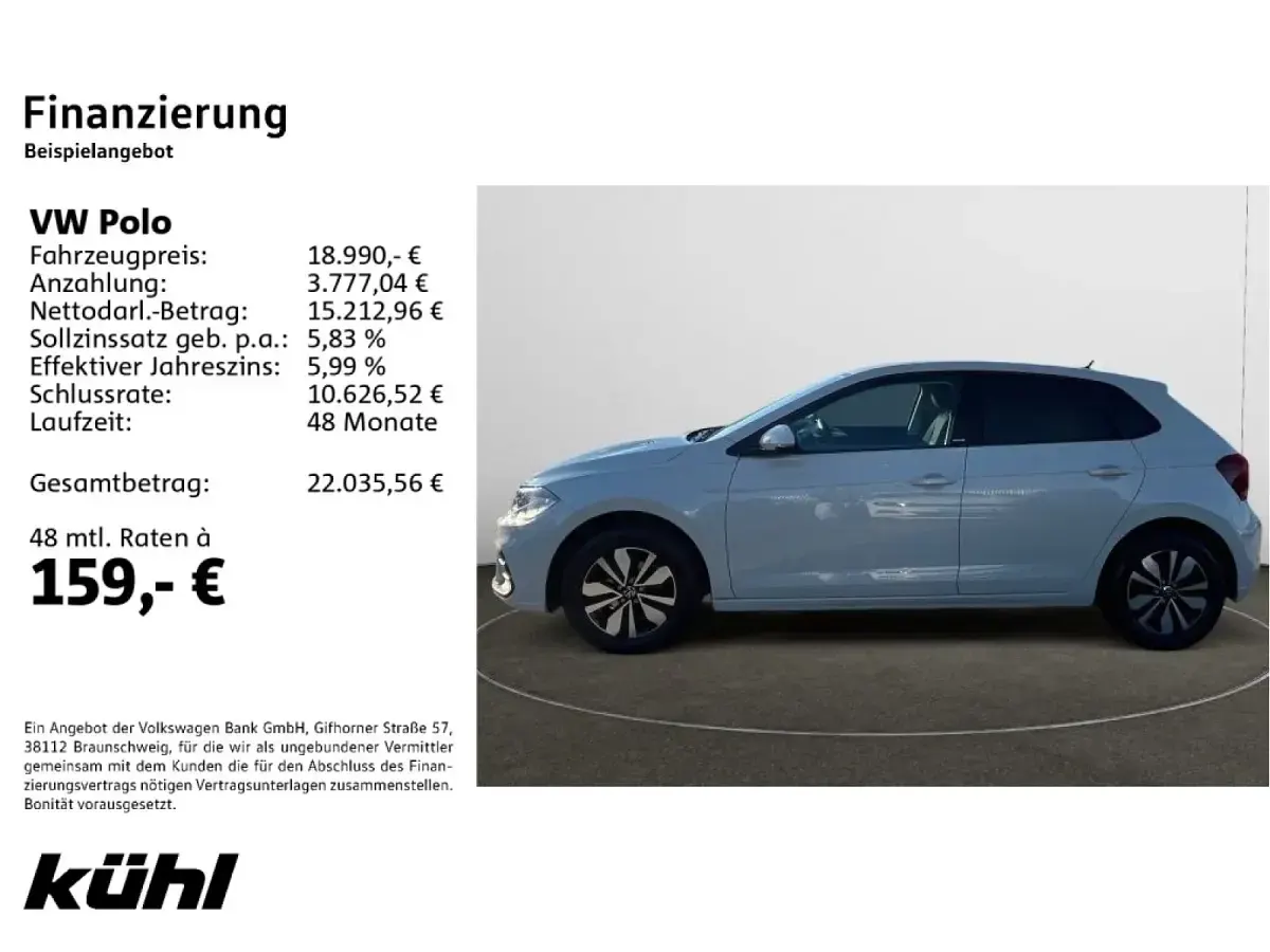 Brugt VW Polo Move 80 HK (58 kW) 2024 Sedan