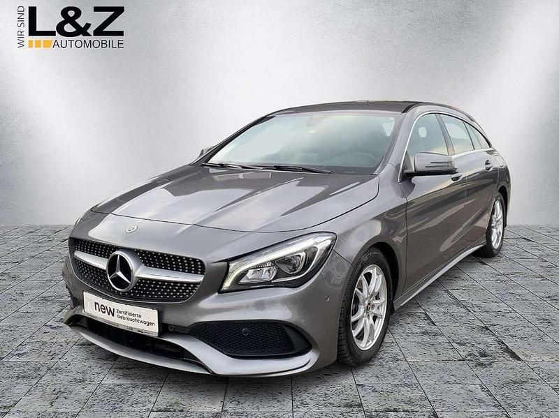 Grau Gebraucht 2018 Mercedes CLA180 AMG line Limousine | 20.980 € (Fairer Preis) - Bild 1/4