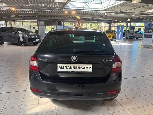 Gebraucht Skoda Rapid Ambition 110 PS (80 kW) 2018 Schwarz Kleinwagen