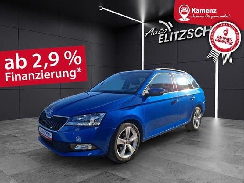 Gebraucht Skoda Fabia Active 95 PS (69 kW) 2021 Raceblau metallic Kombi