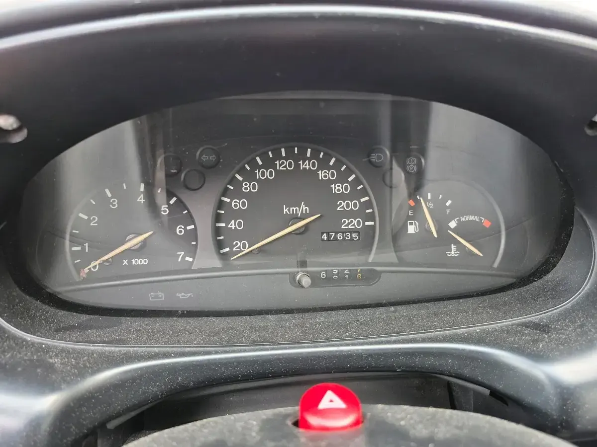 Gebraucht Ford Escort Cabriolet 88 PS (64 kW) 1995 Orange Cabrio