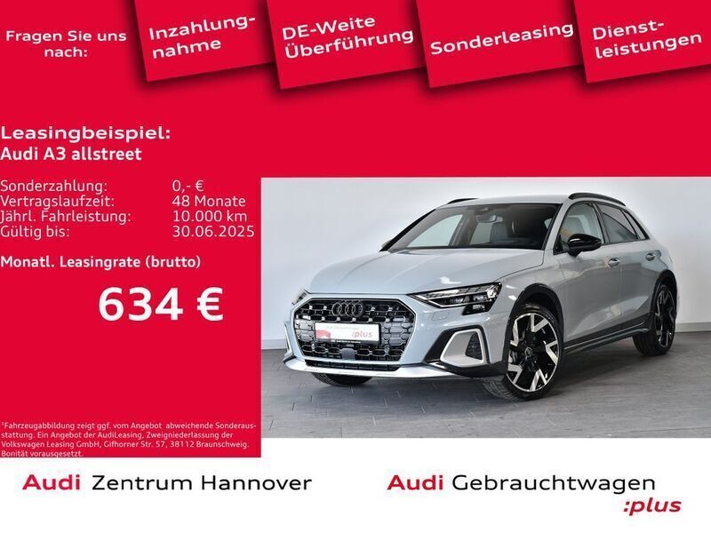 Pfeilgrau perleffekt Gebraucht 2024 Audi A3 Ambiente Limousine | 46.990 € - Bild 1/4