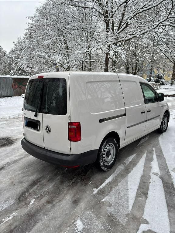 Gebraucht VW Caddy Maxi 102 PS (75 kW) 2019 Weiß Van / Kleinbus