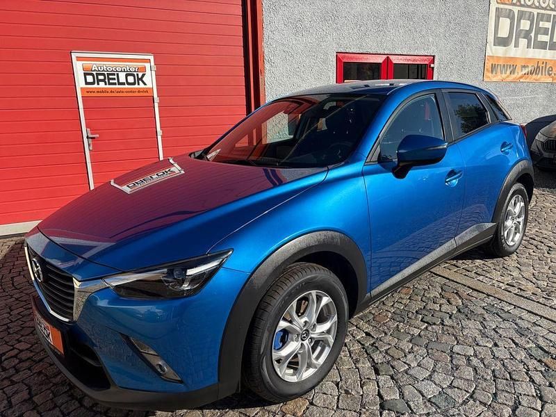 Blau Gebraucht 2016 Mazda CX-3 Exclusive-Line SUV | 15.999 € (Etwas zu teuer) - Bild 1/4