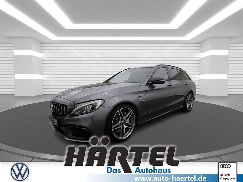 Selenitgrau (grey), metallic Gebraucht 2018 Mercedes C63 AMG AMG Kombi | 40.900 € (Guter Preis) - Bild 1/4