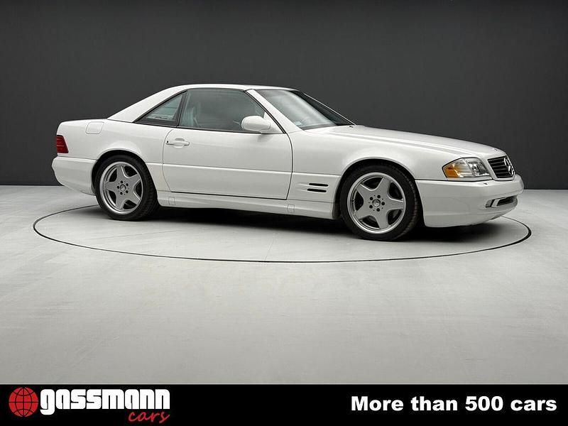 Gebraucht Mercedes SL500 AMG 306 PS (225 kW) 2000 Weiß Cabrio