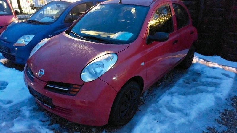 Gebraucht Nissan Micra 60 PS (44 kW) 2004 Rot Kleinwagen