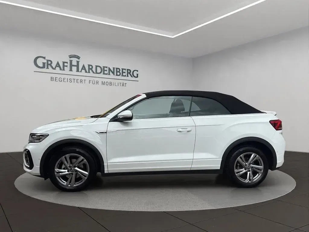 Gebraucht VW T-Roc Cabriolet R-line 150 PS (110 kW) 2025 Weiß Cabrio