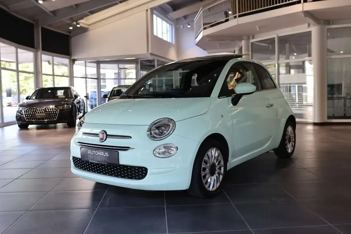 Gebraucht Fiat 500 Lounge 69 PS (50 kW) 2019 Grün Limousine