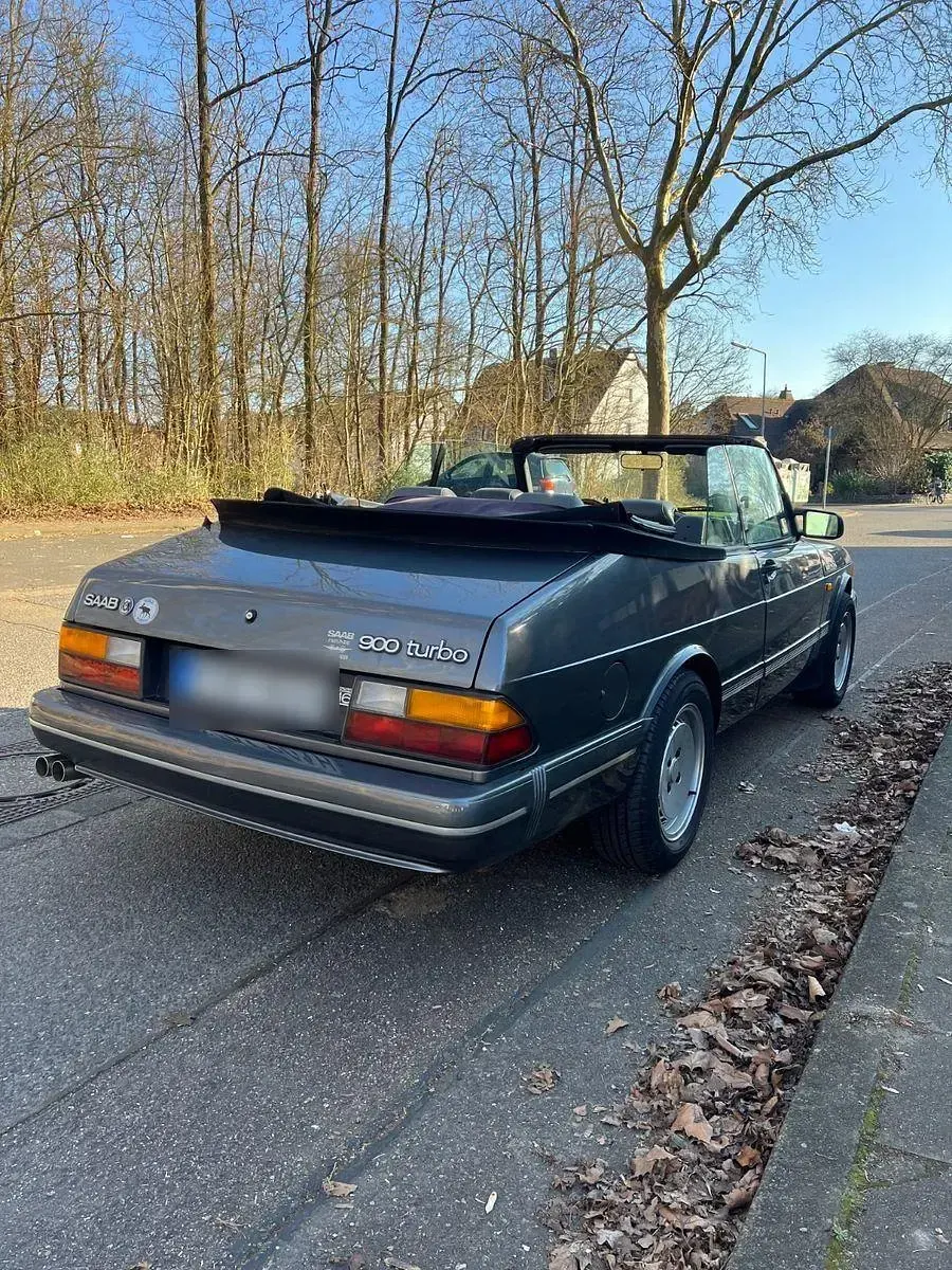 Gebraucht Saab 900 Cabriolet 175 PS (128 kW) 1987 Grau Cabrio