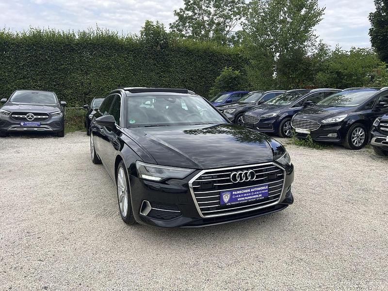 Schwarz Gebraucht 2020 Audi A6 S-Line Kombi | 27.949 € (Superpreis) - Bild 1/4