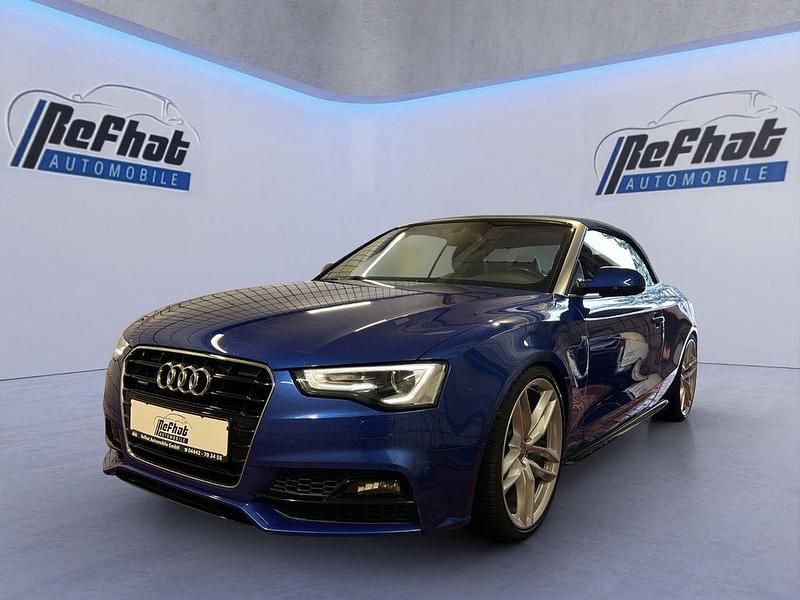 Gebraucht Audi A5 Cabriolet S-Line 190 PS (139 kW) 2016 Blau Cabrio