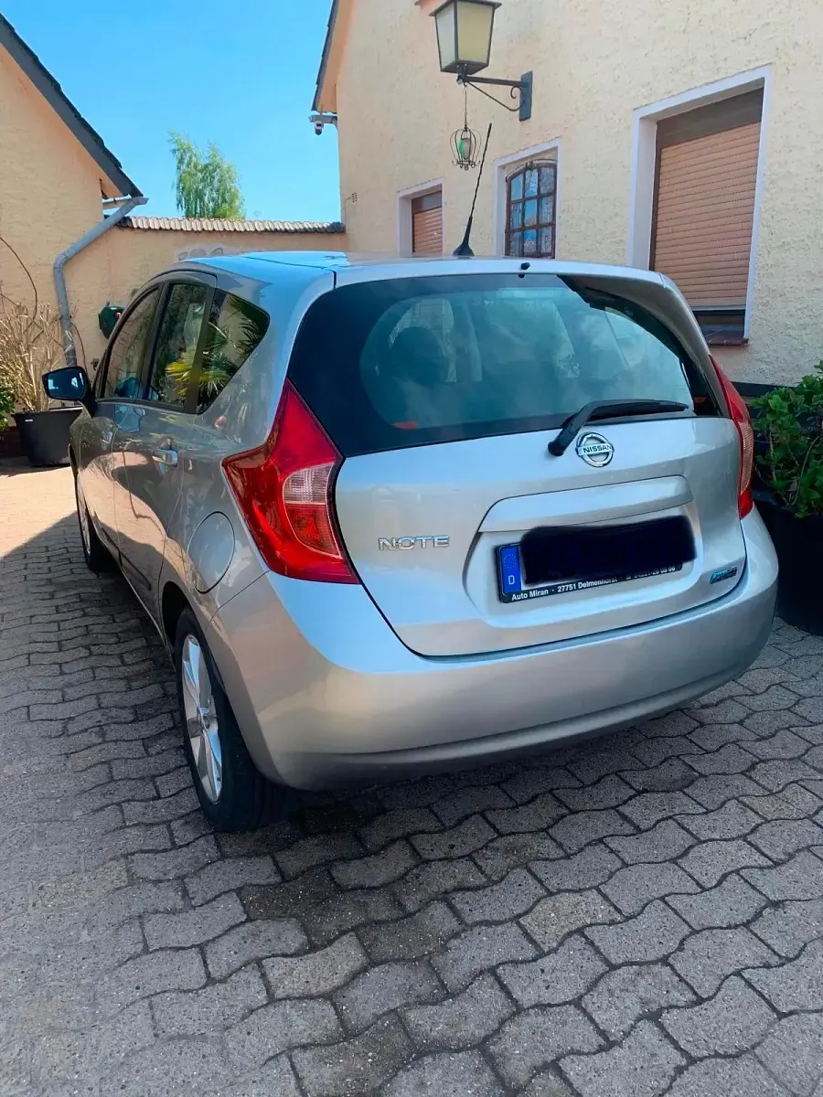 Gebraucht Nissan Note S 98 PS (72 kW) 2014 Grau Kleinwagen