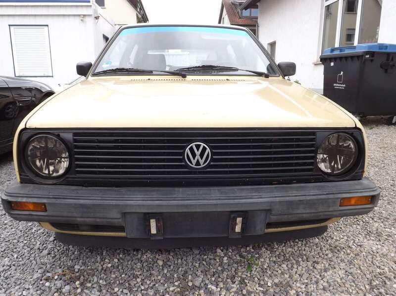 Schwarz Gebraucht 1985 VW Golf II Limousine | 1.950 € - Bild 1/4