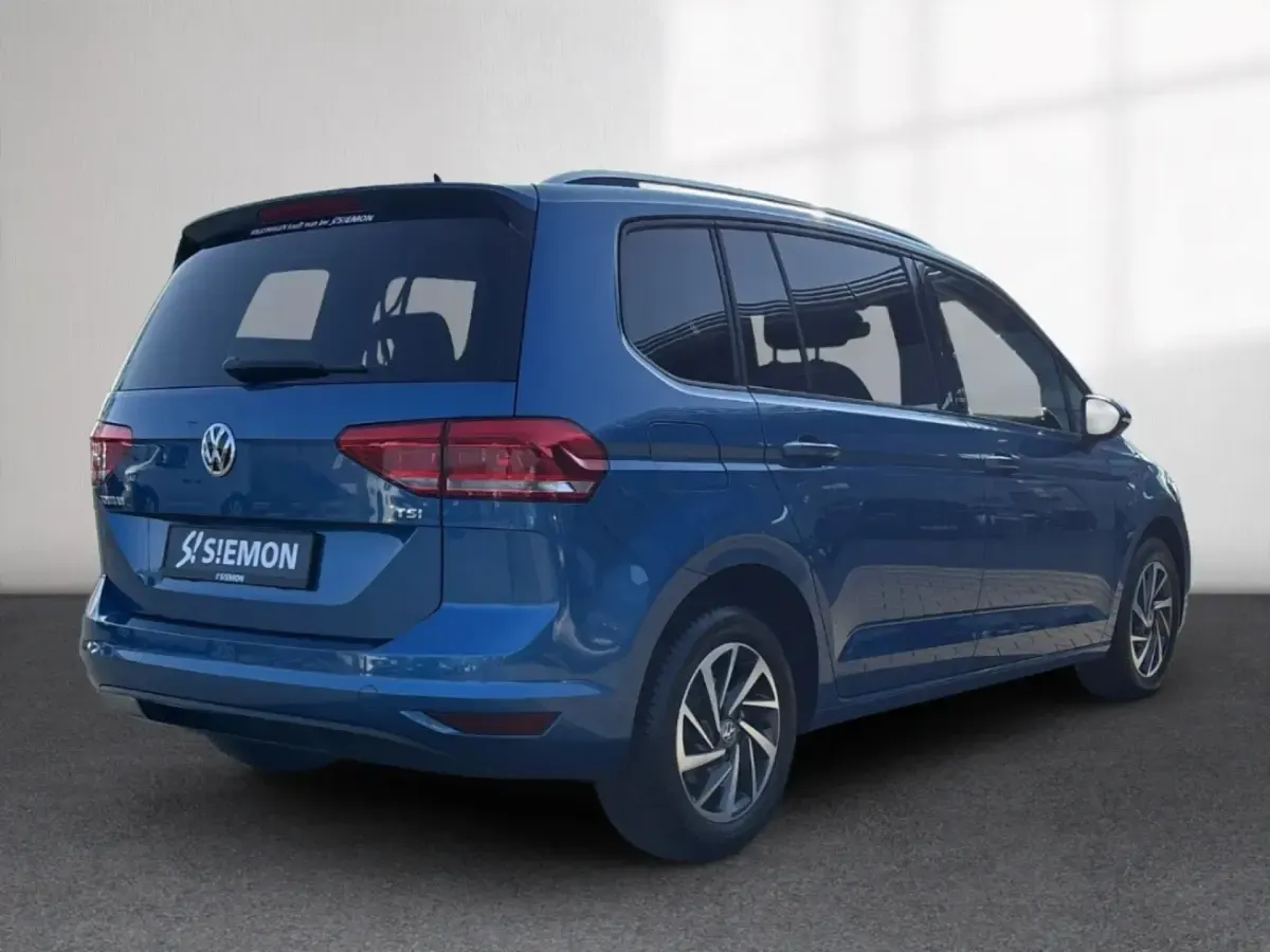 Gebraucht VW Touran Sound 110 PS (80 kW) 2017 Blau Van / Kleinbus