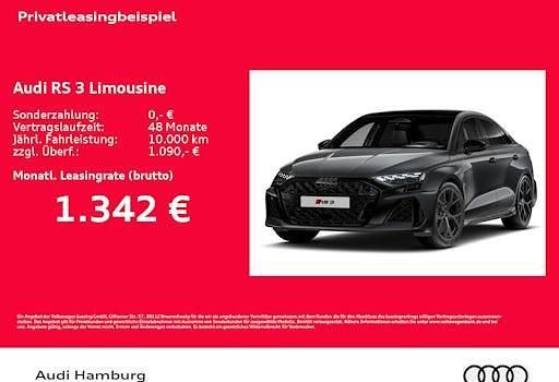 Neu Audi RS3 Ambiente 400 PS (294 kW) 2026 Grün Limousine
