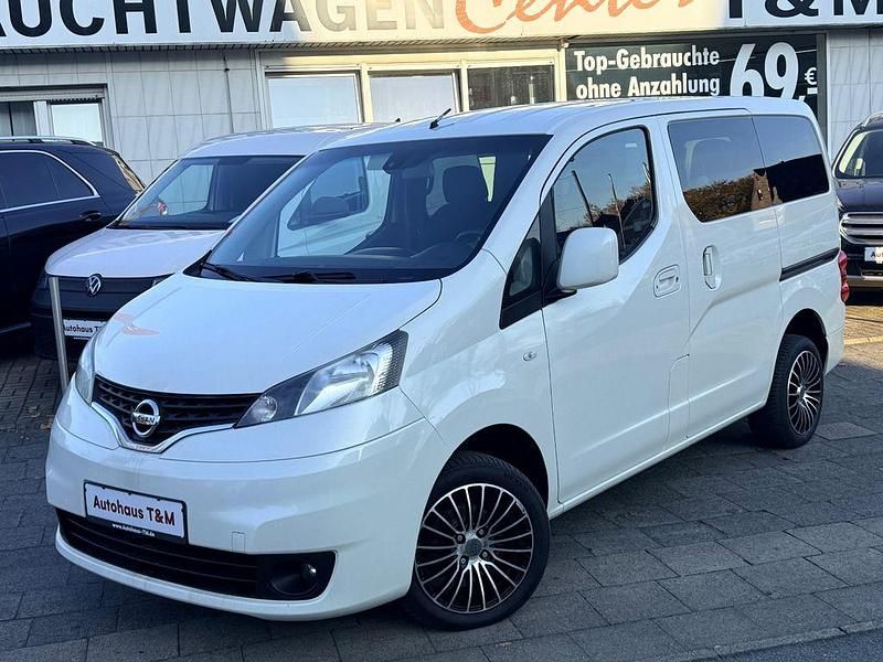 Weiß Gebraucht 2014 Nissan NV200 Tekna Van / Kleinbus | 7.290 € (Superpreis) - Bild 1/4