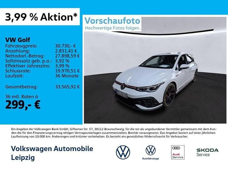 Weiß Gebraucht 2022 VW Golf VIII GTI Clubsport Limousine | 30.730 € (Guter Preis) - Bild 1/3