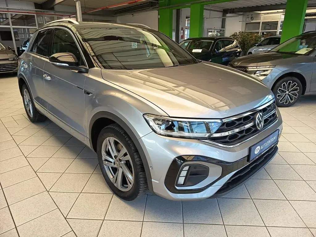 Gebraucht VW T-Roc R-line 150 PS (110 kW) 2022 Silber SUV