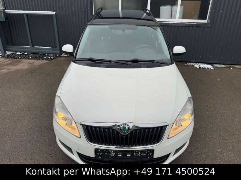 Candyweiss Gebraucht 2012 Skoda Roomster Plus Edition Kombi | 3.390 € (Fairer Preis) - Bild 1/4