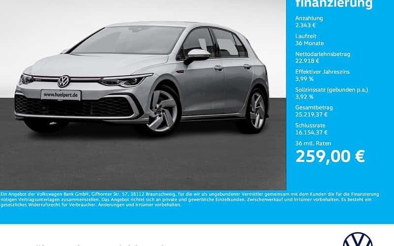 Reflexsilber metallic Gebraucht 2021 VW Golf VIII GTI Limousine | 25.261 € (Guter Preis) - Bild 1/4