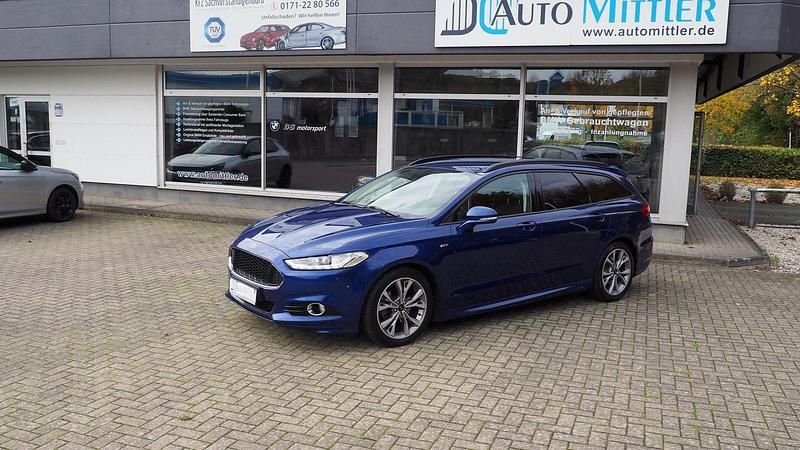 Blau Gebraucht 2017 Ford Mondeo ST Kombi | 18.690 € (Etwas zu teuer) - Bild 1/4