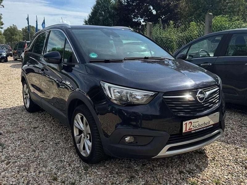 Tiefseeblau/darkmoon blue Gebraucht 2018 Opel Crossland X SUV | 10.999 € (Guter Preis) - Bild 1/4