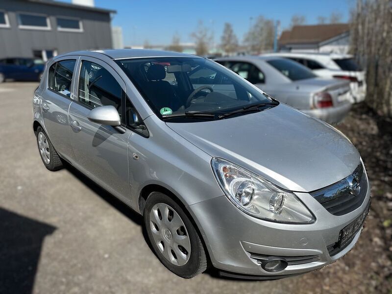 Silber Gebraucht 2010 Opel Corsa Edition Kleinwagen | 2.500 € (Superpreis) - Bild 1/4