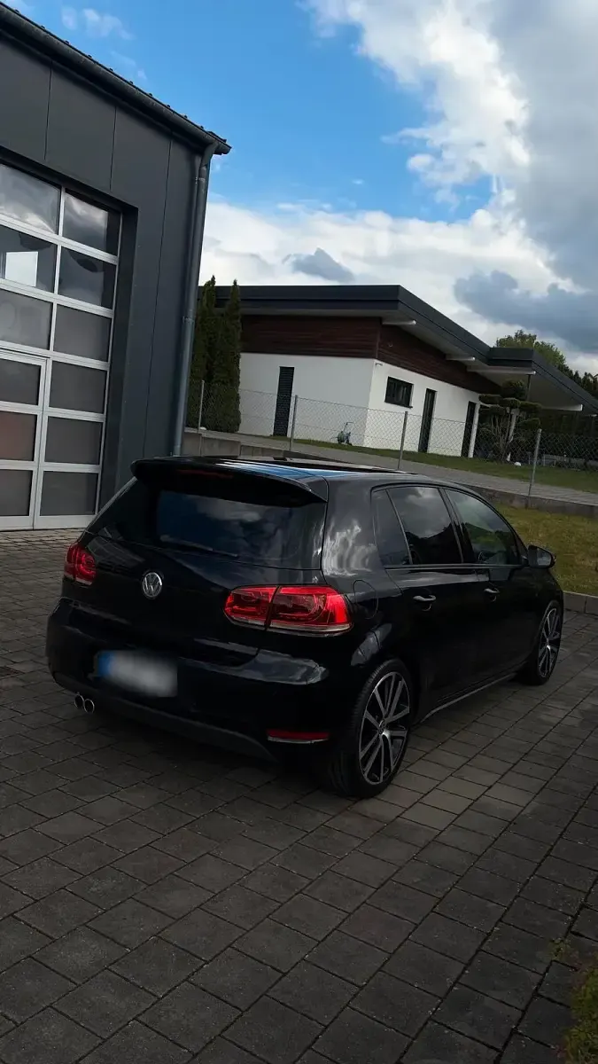 Usata VW Golf VI GTD 170 CV (125 kW) 2011 Nero Utilitaria