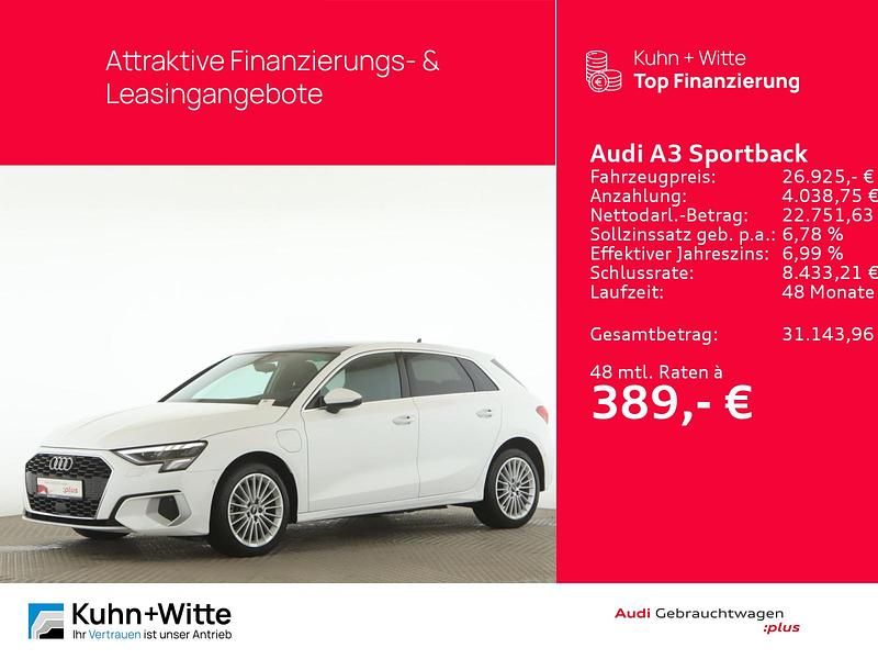Gebraucht Audi A3 Advanced 204 PS (150 kW) 2022 Weiß Limousine