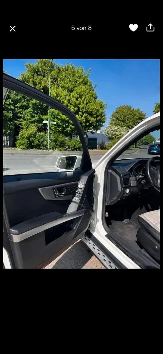 Gebraucht Mercedes GLK220 170 PS (125 kW) 2009 Weiß SUV