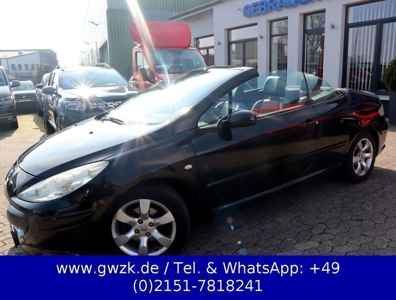 Gebraucht Peugeot 307 CC 140 PS (102 kW) 2006 Schwarz Cabrio