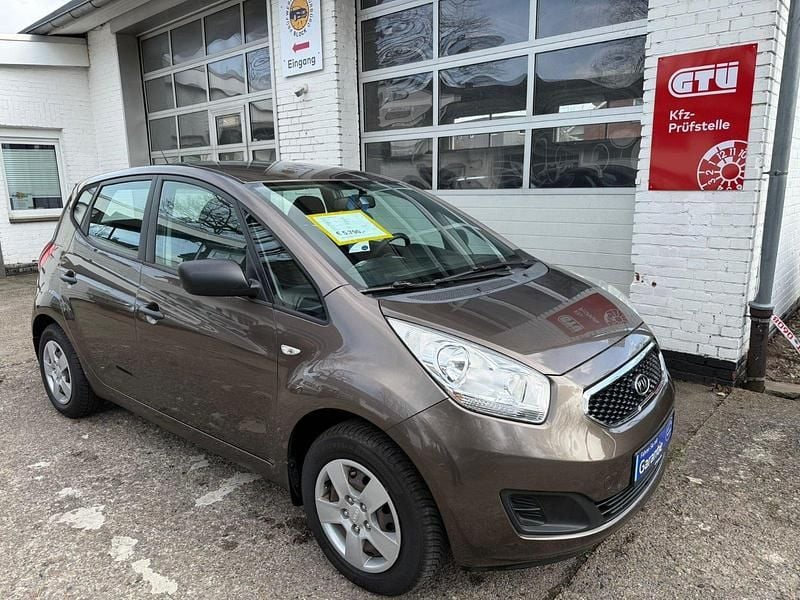 Gebraucht Kia Venga Attract 90 PS (66 kW) 2012 Braun Kleinwagen