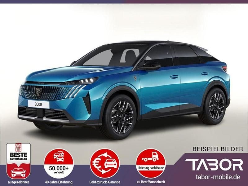 Blau Neu 2025 Peugeot 3008 GT SUV | 34.448 € (Superpreis) - Bild 1/4