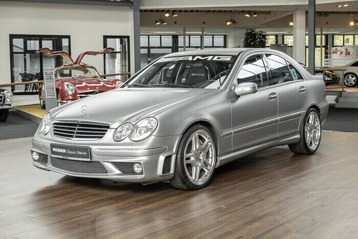 Silber Gebraucht 2004 Mercedes C55 AMG AMG Limousine | 99.000 € - Bild 1/4