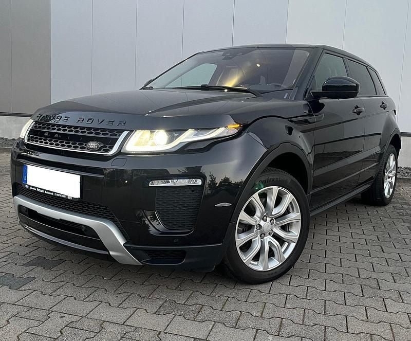 Schwarz Gebraucht 2017 Land Rover Range Rover evoque SE SUV | 16.990 € (Fairer Preis) - Bild 1/4