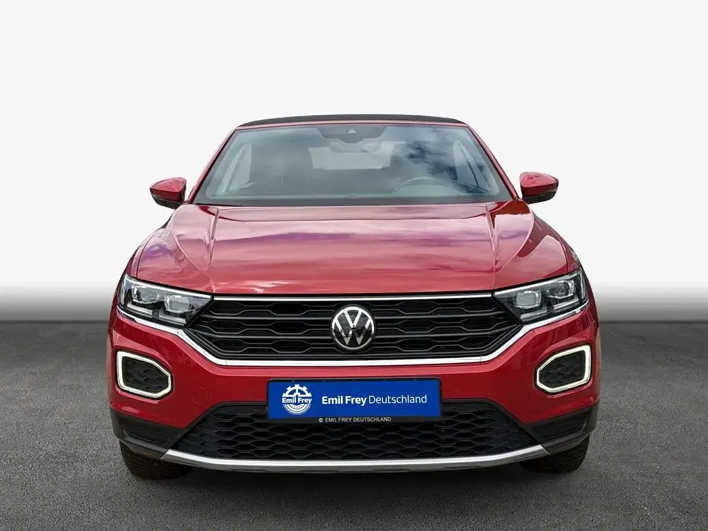 Gebraucht VW T-Roc Cabriolet Active 150 PS (110 kW) 2021 Rot Cabrio