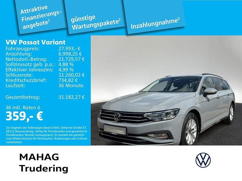 Grau Gebraucht 2023 VW Passat Business Kombi | 27.993 € (Fairer Preis) - Bild 1/2