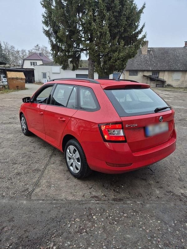 Gebraucht Skoda Fabia 75 PS (55 kW) 2019 Rot Kleinwagen