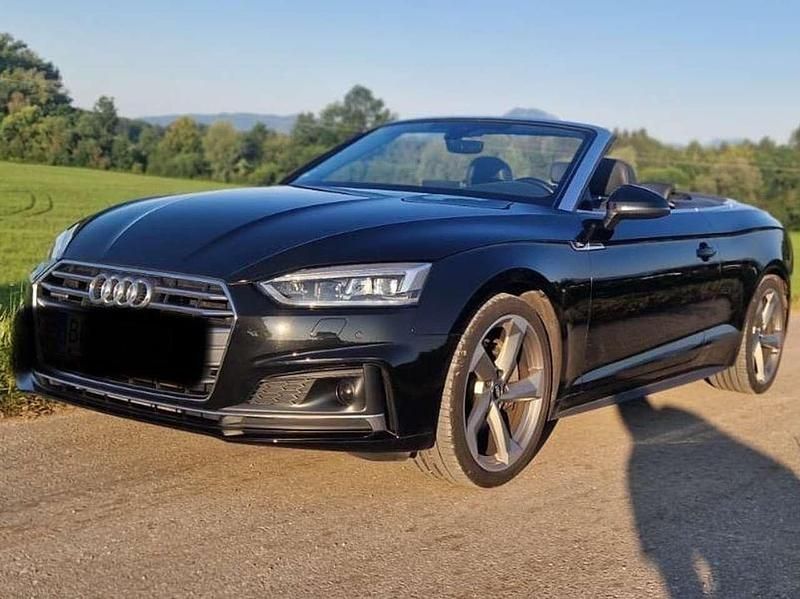 Mythosschwarz Gebraucht 2017 Audi A5 Cabriolet Design Cabrio | 19.990 € (Superpreis) - Bild 1/4