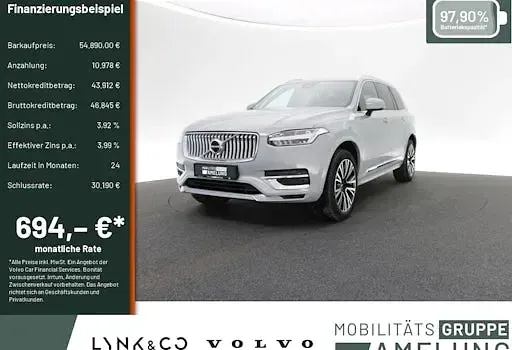 Brugt Volvo XC90 Plus 455 HK (334 kW) 2024 Grå SUV