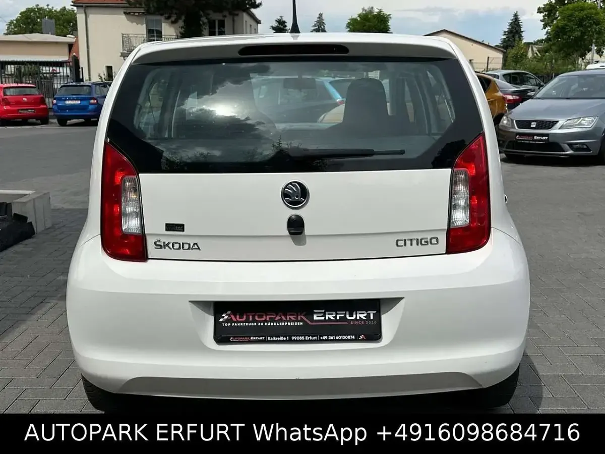 Gebraucht Skoda Citigo Active 60 PS (44 kW) 2019 Weiß Kleinwagen
