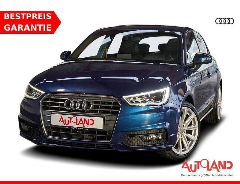 Blau Gebraucht 2017 Audi A1 Sportback S-Line Kleinwagen | 16.990 € (Teuer) - Bild 1/4