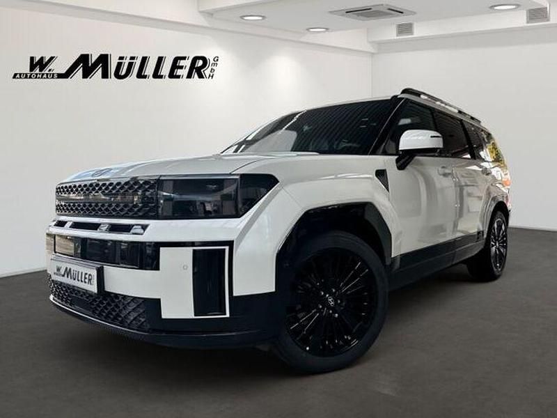 Creamy white Gebraucht 2024 Hyundai Santa Fe Blackline SUV | 51.490 € (Etwas zu teuer) - Bild 1/4