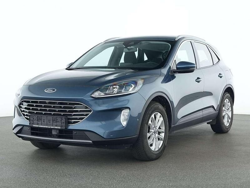 Chrome blue Gebraucht 2022 Ford Kuga Titanium SUV | 25.490 € (Superpreis) - Bild 1/4