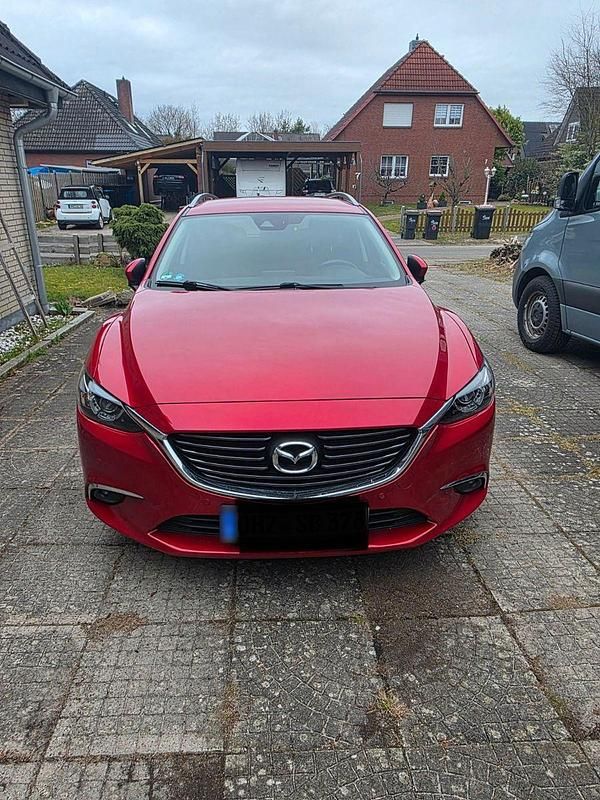 Gebraucht Mazda 6 Kizoku 150 PS (110 kW) 2017 Rot Kombi