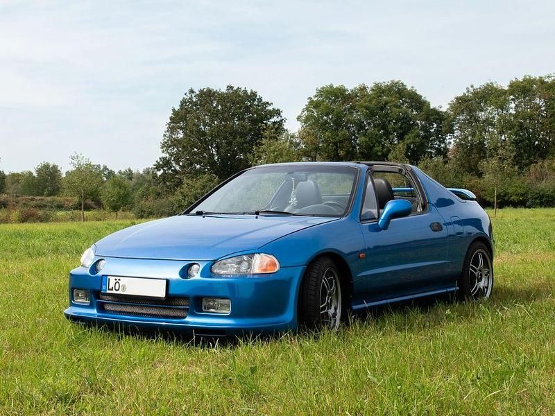 Blau Gebraucht 1994 Honda CR-X Coupé | 8.888 € - Bild 1/4